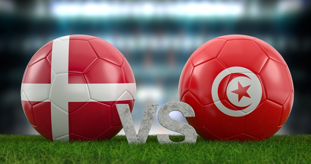 Danmark vs Tunesien