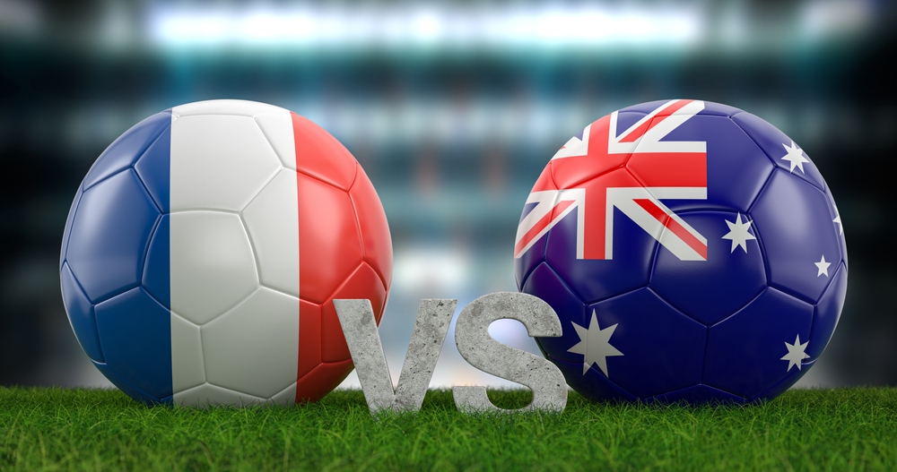 Frankrig vs Australien