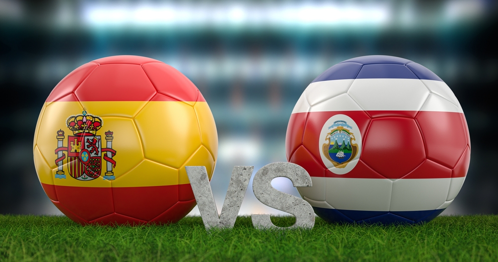 Spanien vs Costa Rica